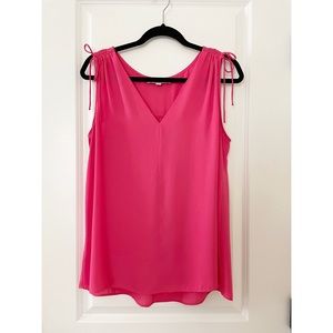 LOFT sleeveless blouse, L, VGUC